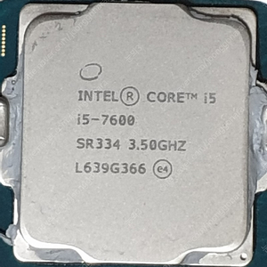 cpu i5 7600 택포