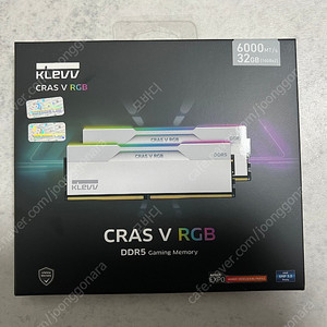 ESSENCORE KLEVV DDR5-6000 CL30 CRAS V RGB WHITE 16*2 (32GB)