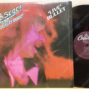 LP ; bob seger & the silver bullet band - live bullet 밥 시거 엘피 음반