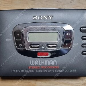 소니 WM-GX614 카세트 워크맨