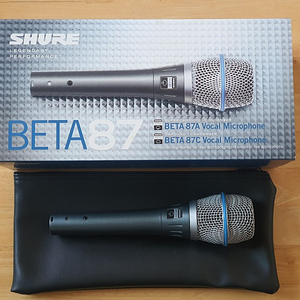 Shure BETA87A 컨덴서 마이크 beta87