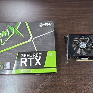 이엠텍 지포스 RTX 3060 Ti STORM X Dual OC D6 8GB