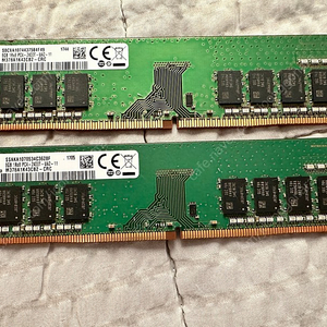 삼성 ddr4 램 8g 2개팝니다