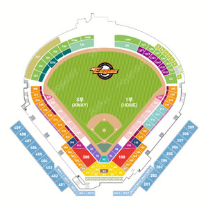 4월19일 한화이글스 VS 삼성라이온즈 1루 내야지정석 209 L열 2좌석(연석)