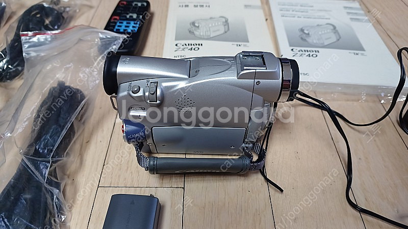 캐논 6mm 캠코더 ZR40 판매합니다.--2