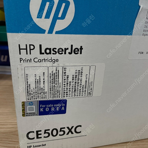 Hp ce505xc 정품토너 팔아요!