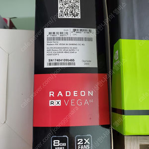 GIGYBYTE RX VEGA64 GAMING OC 8G 17만