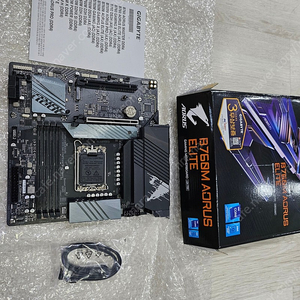 기가바이트 B650M AORUS ELITE 메인보드 정품 풀박스 무료배송