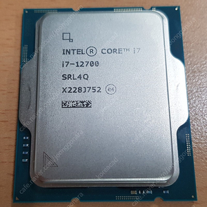 i7-12700 인텔(INTEL) 12세대 CPU 단품 판매 합니다.