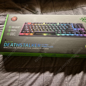 razer 레이저 데스스토커 v2 tkl 미개봉