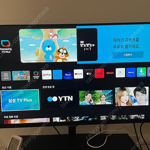 삼성 M7 32인치 스마트모니터 급처합니다