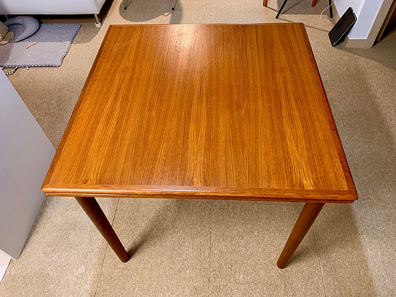 60's Danish Teak Dining Table 빈티지 다이닝 테이블 확장형