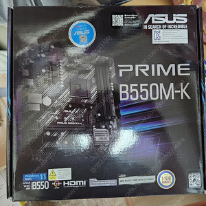 (미개봉) ASUS PRIME B550M-K 대원CTS