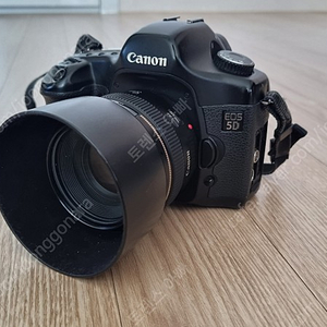 캐논 5D +쩜사50mm표준 렌즈(풀박스)+서브 카메라
