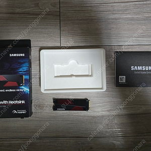 [판매] 삼성 990 PRO 히트싱크 SSD 4TB (PS5 사용 가능)