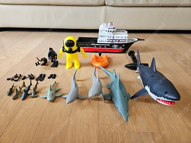 디스커버리 샤크위크 상어탐사대, 상어장난감, 목욕장난감, 물놀이 배 장난감