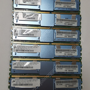 삼성 ,하이닉스,HP 서버용 메모리 4GB 2Rx4 PC2-5300F-555-11-10