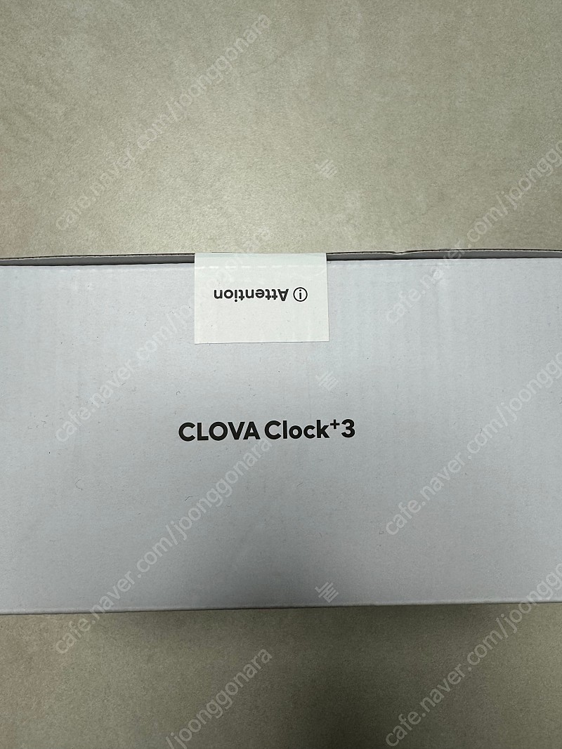 Clova clock 3세대 (클로바 클락) 미개봉 새제품
