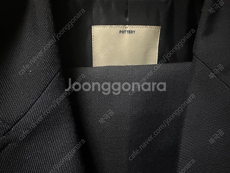포터리 울 스포츠 셋업 네이비--1