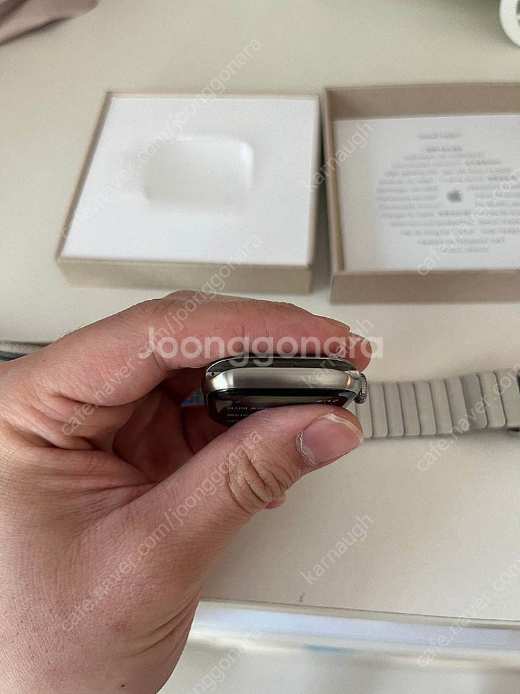 애플워치6 44mm 티타늄 리퍼--0