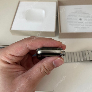 애플워치6 44mm 티타늄 리퍼