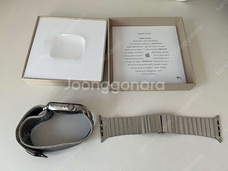 애플워치6 44mm 티타늄 리퍼--2