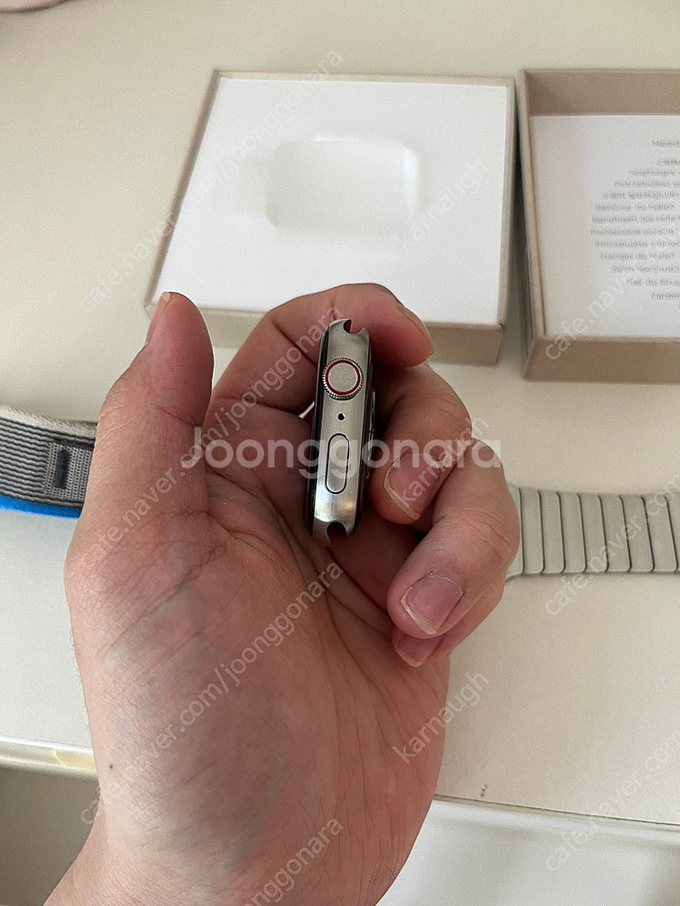 애플워치6 44mm 티타늄 리퍼--5
