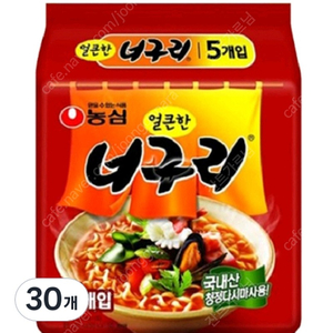 너구리 한박스 30개 20,000원 택포