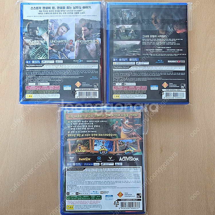 ps4게임 언차티드 시리즈, 크래시 밴디쿳--1