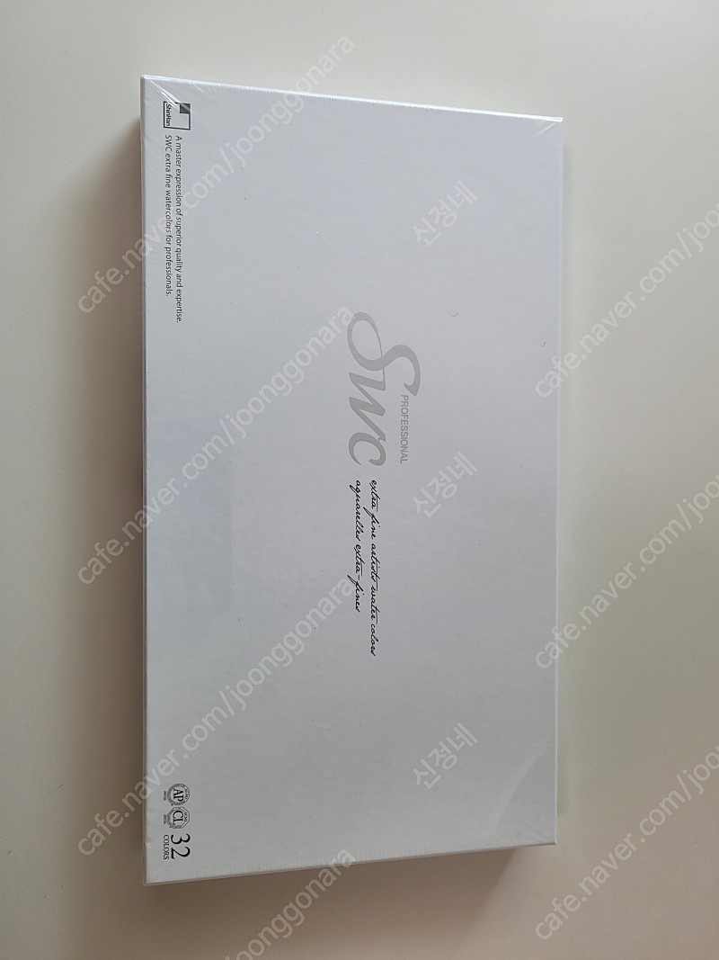 신한 SWC 수채화 물감세트 15ml 32색 전문가용 미개봉 신품