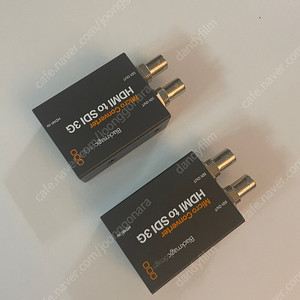 블랙매직 hdmi to SDI 컨버터 2개