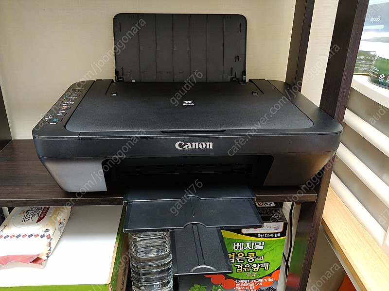캐논 MG3095W 가정용 사무용 WiFi 프린터 복합기 (거의 새것, 5장 출력) (기본잉크 포함)