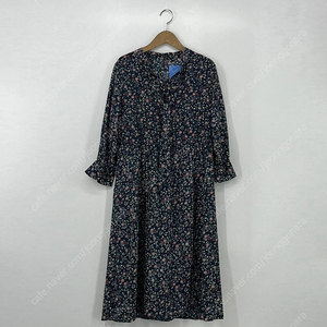 SOUP 숲 플라워 원피스 (F size / NAVY)