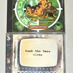 일본 직수입 Bomb The Bass CD2장 일괄 10,000원