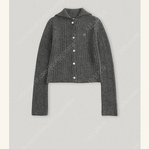 스무스무드Leena Knit Cardigan Gray