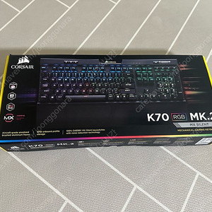 커세어 K70 MK.2 저소음 은축 팝니다.[청주,옥산,오창]