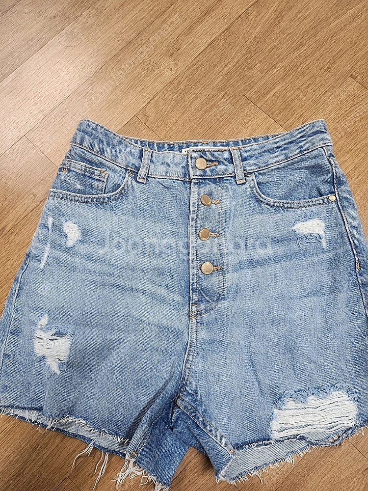 자라 반바지 데님 팬츠--0