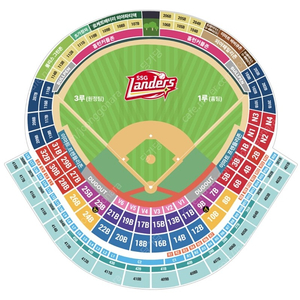 4월 17일 수요일 ssg 랜더스 vs 기아 타이거즈 경기 랜더스필드 1층 피코크테이블석 15블럭 통로석 2연석 원가양도 합니다