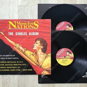 (LP 판매) 메탈 - Music For Nations 기획 앨범 - The Singles Album (2LP) 1986년 영국반