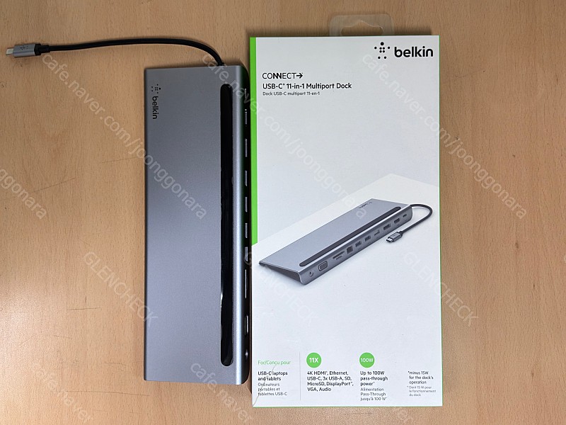 벨킨 Belkin 11in1 USB C 맥북 풀박스