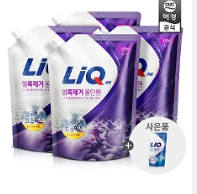 리큐 액체 세탁세제(2.1L ~ 12팩) - 36,000원 (택배비 포함 가격)