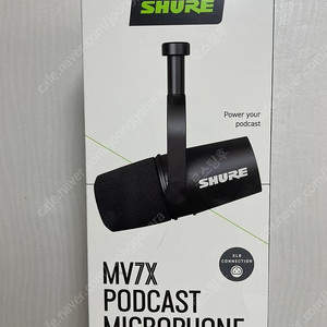 Shure MV7X 다이나믹 마이크 새제품