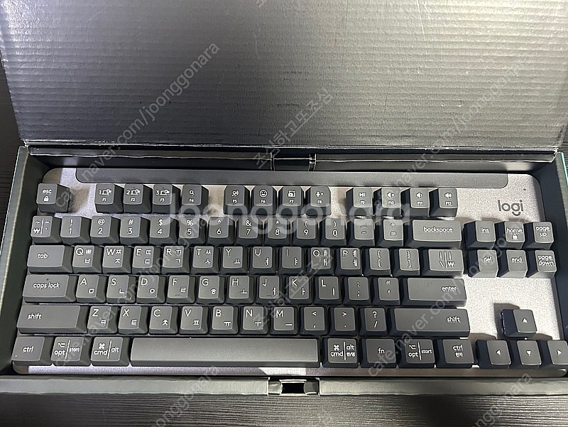 로지텍 k855 그라파이트 블루투스 무선 키보드--5