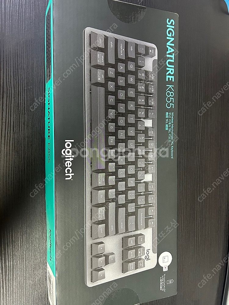 로지텍 k855 그라파이트 블루투스 무선 키보드--6