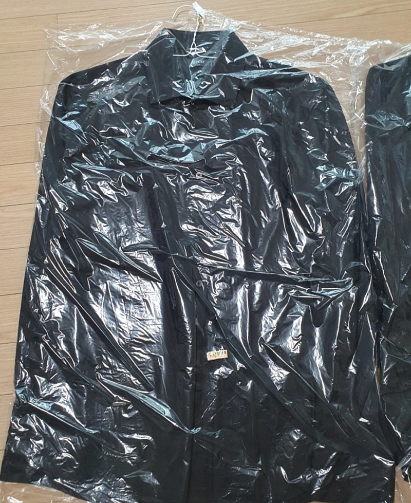 stco 남성 긴팔셔츠 검정색 105사이즈 2벌,반팔셔츠 1벌(총3벌)