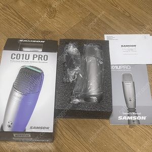 Samson C01U Pro 삼손 C01U PRO USB컨덴서 마이크