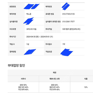 리솜포레스트s30 빌라 4월30일