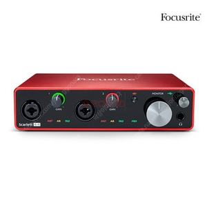 focusrite Scarlett 4i4 3세대 오디오 인터페이스 포커스라이트 스칼렛 4i4 3rd