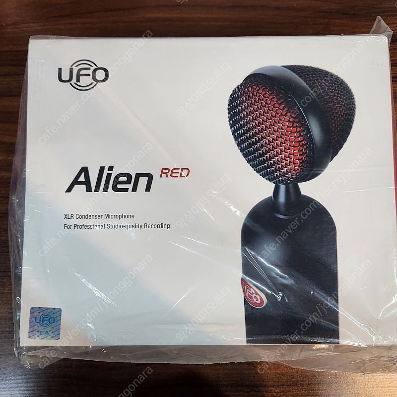 인프라소닉 UFO Alien RED - XLR 프로페셔널 스튜디오 콘덴서 마이크 에일리언 인터넷방송 홈레코딩