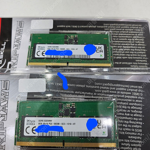 Sk하이닉스 노트북램 ddr5 5600 8기가 판매합니다